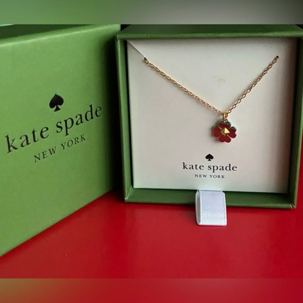 Kate Spade Necklace,Kate Spade Gold and Silver Floral Necklace
